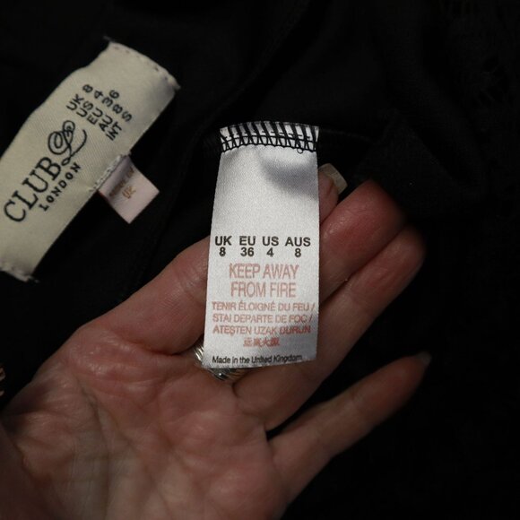 Club Lace Jumpsuit Women 4 Black Whimsigoth Retro Gypsy Witchy Clubbing Festival - Picture 4 of 16